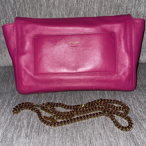 Kate Medium Reversible YSL Crossbody Bag in Suede And Smooth Leather - Picture 7 of 9